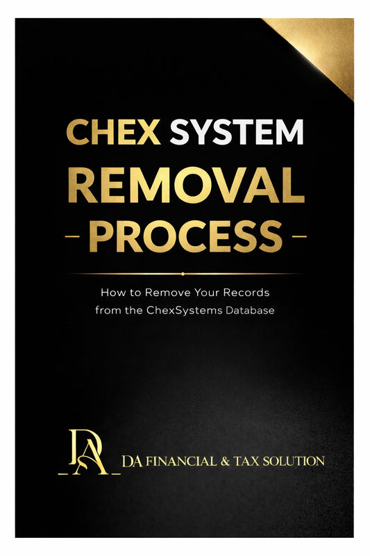 Chex System Removal Process